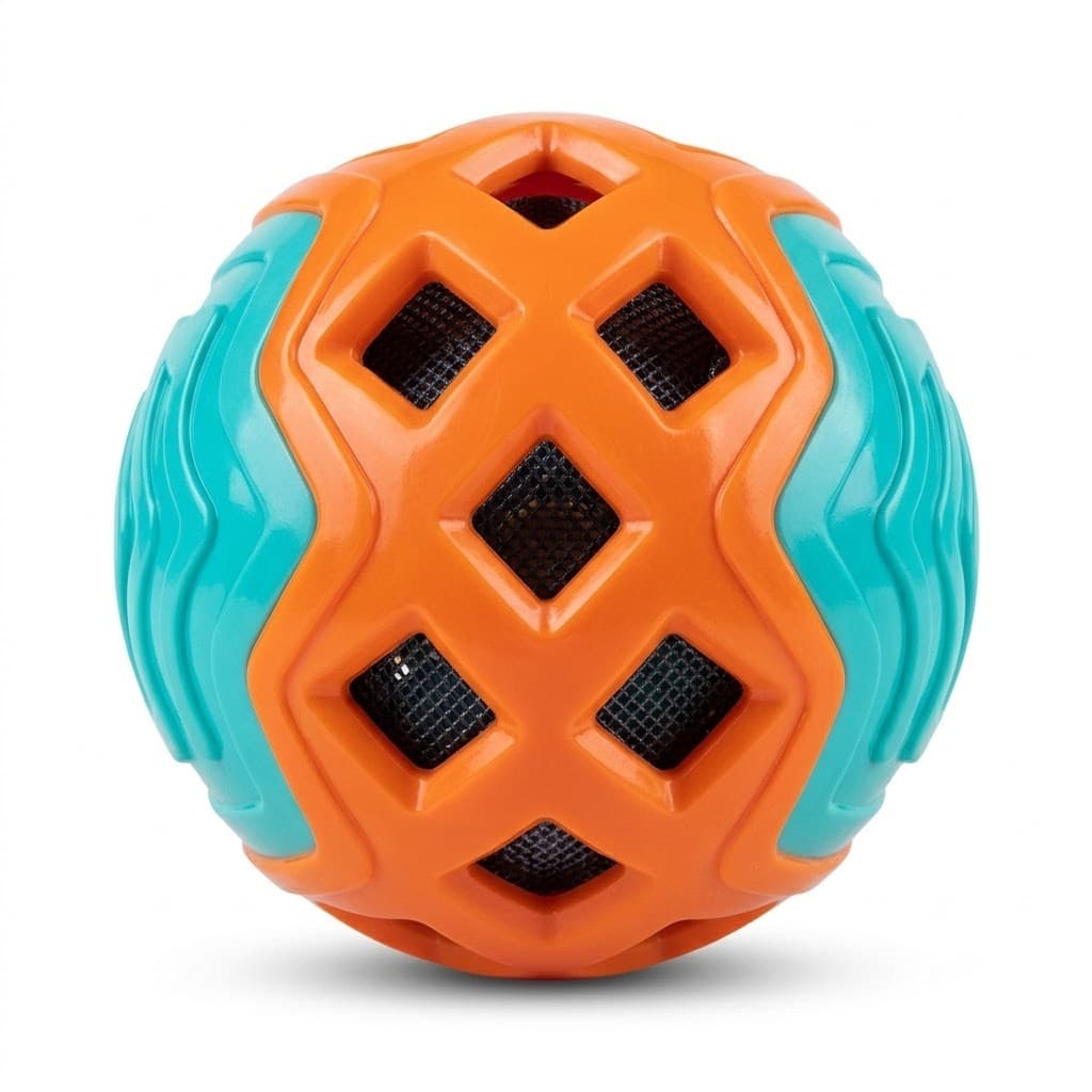 Brinquedo para Cães Bola com Triângulos Tex Toys
