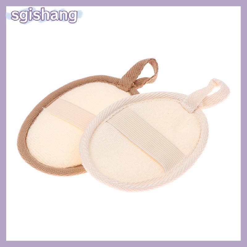 sg Natural Bucha Corpo Purificador Banho Esfoliante Esponja Macia Escova De Chuveiro Almofada De Limpeza Puff Ferramenta