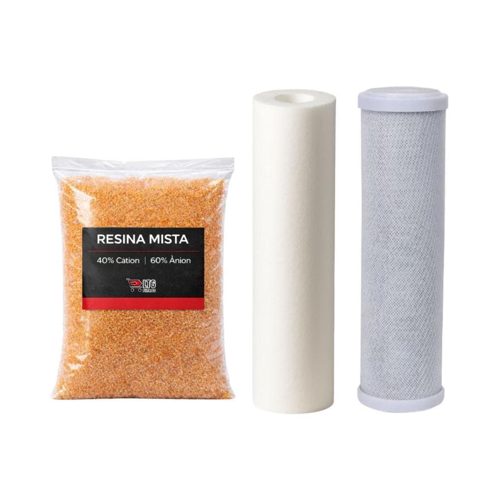 Refil Deionizador Ltg Filtros 3 Estágios Resina Aquário