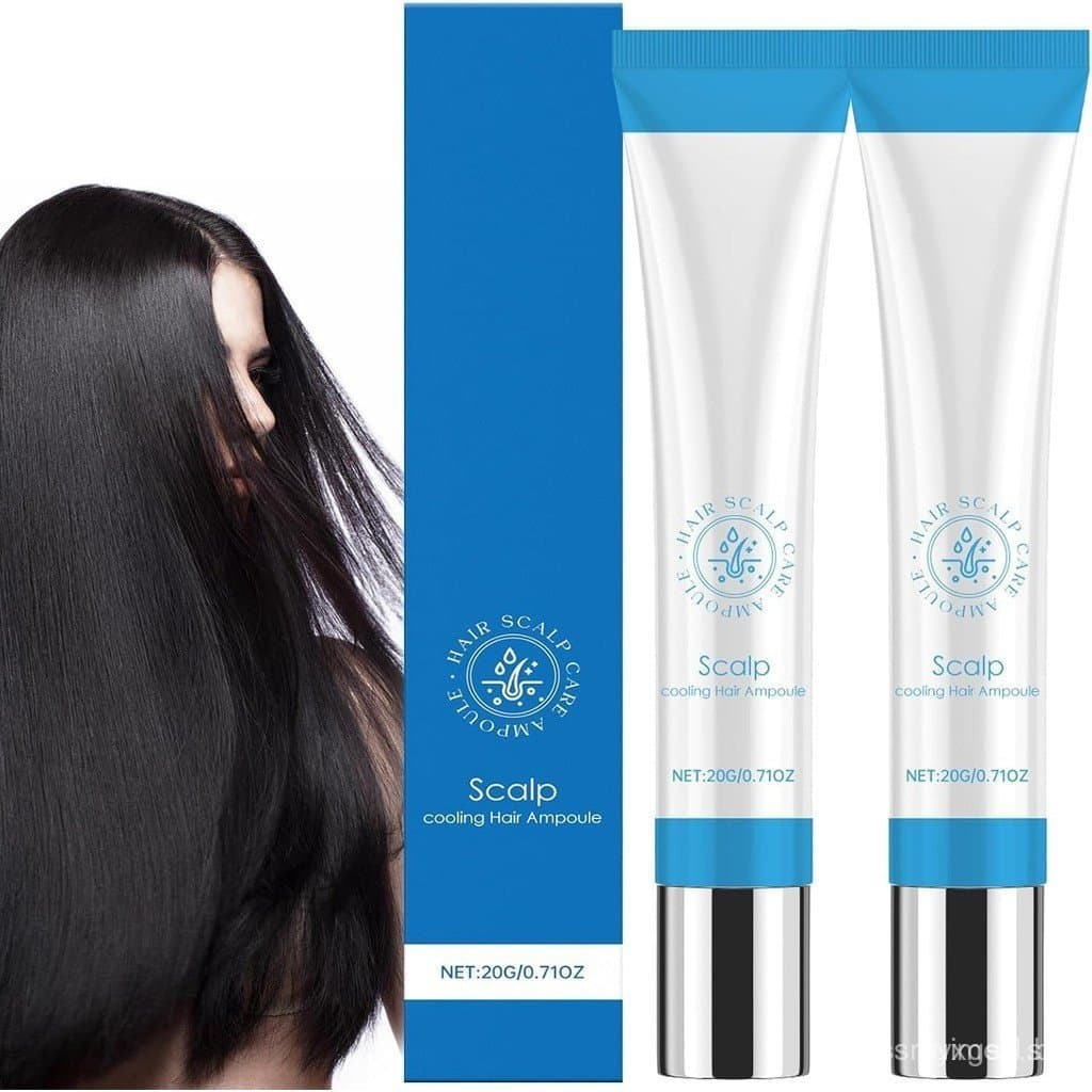 Seapuri Scalp Serum, 2 Unidades de Ampola Capilar Refrescante para Queda de Cabelo, Sérum Capilar Scalpy para Cresciment
