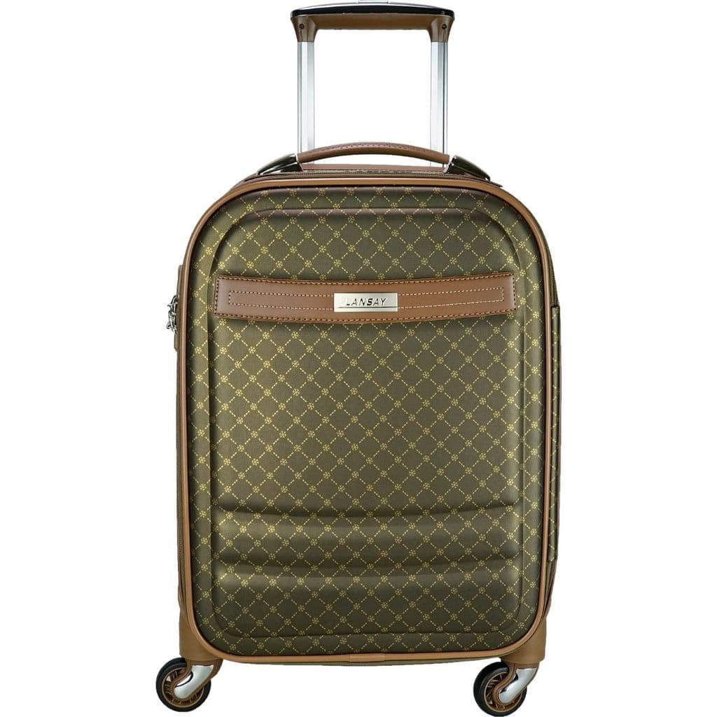 Mala de Viagem 10kg de Bordo em Vinil Cadeado Tsa e Rodas 360º Premium - Saint Tropez - Lansay