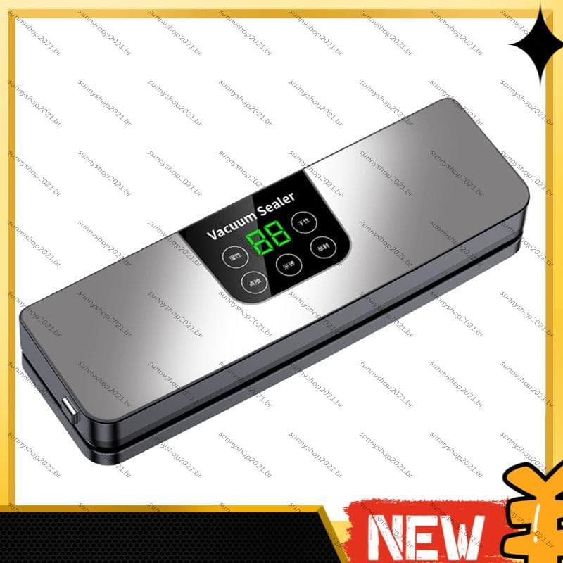 [Best S] Para Máquina Seladora A Vácuo Automática Com Economia De Armazenamento De Alimentos , Display Digital De Grande