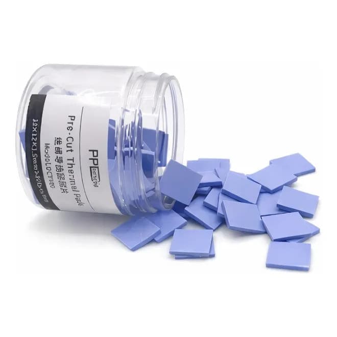 Almohadilas Térmicas De Silicone Para Reparos (ic) E (cpu)