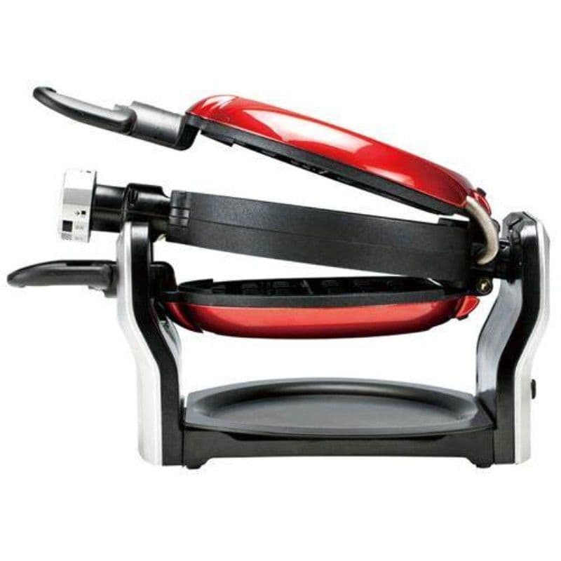 Chankun TSK2909BW Máquina de Waffle rotativa Máquina de Muffin doméstico Pequeno Crepe Aquecimento dupla face Máquina de