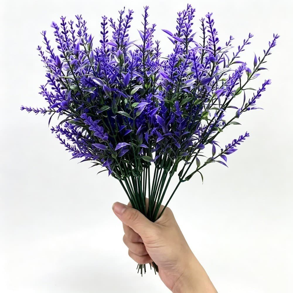 10 Pçs Artificial Espetado Folha Ramos De Flores Picaretas Florais Para Festa De Noiva Banquete Peça Central Mesa Orname