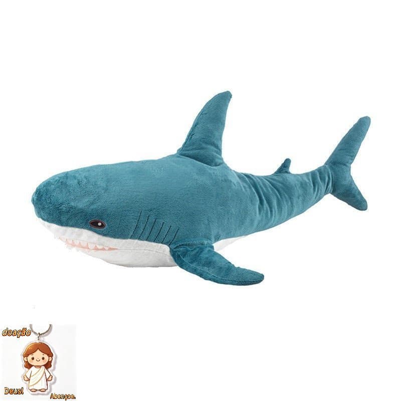 Bonito Tubarão Boneca Quarto Decoração Tubarão Sono Travesseiro Brinquedo De Pelúcia, Presente De Férias