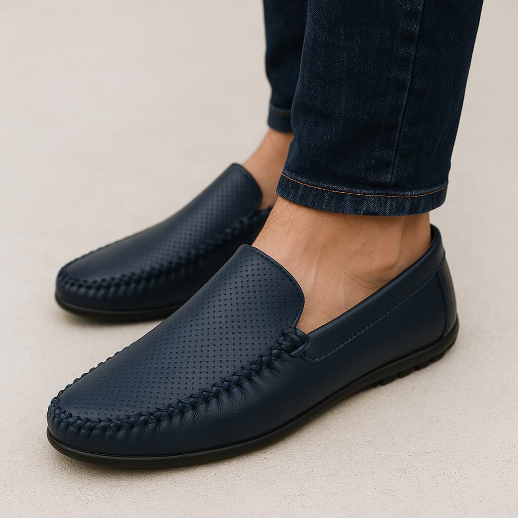 Sapato Mocassim Casual Masculino Confortável Social Original Elegante Calce Facil