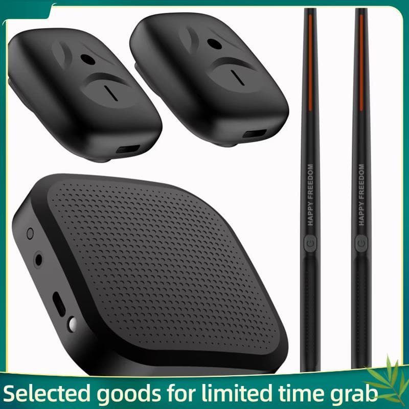 Conjunto De Bateria De Ar Eletrônica Portátil jerry99-Baquetas E Pedais Virtuais , Ideal Para Iniciantes , Crianças Adul