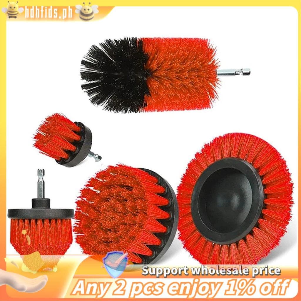 Conjunto De Escova Para Lavagem De Carro , De Disco , Broca Elétrica , Kit De Ferramentas De Limpeza Piso , Cozinha , Ba