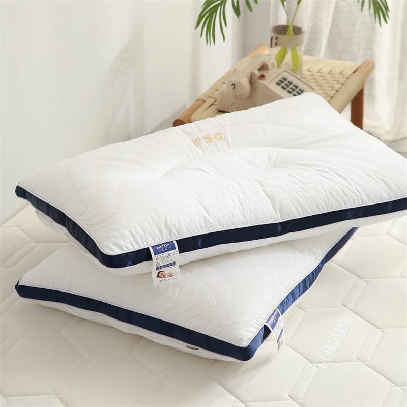 Travesseiro meninas dormindo confortável par doméstico coluna Cervical proteger dormir masculino algodão travesseiro úni