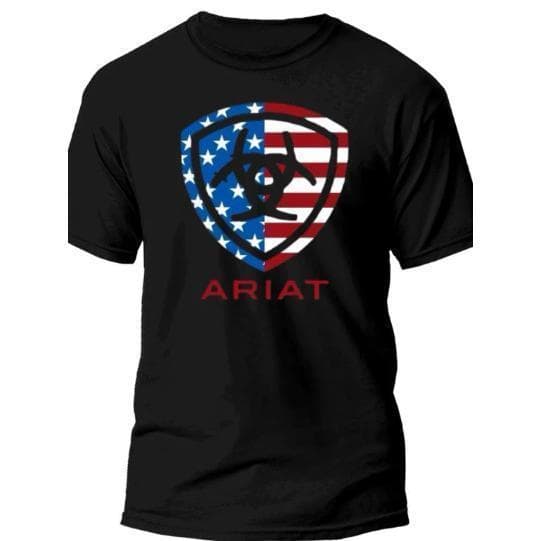Camiseta masculina estilosa luxo "Ariat" blusa masculina peruana camisa streetwear 100% algodão