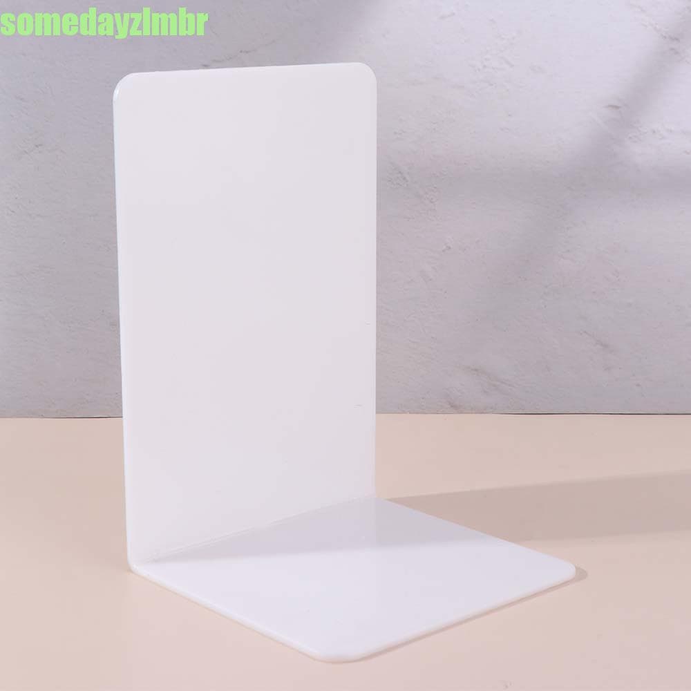 SOMEDAYZL0M Suporte Para Livros , Suportes De Mesa Duráveis , Display Simples Em Forma De L , Revista De Rack De