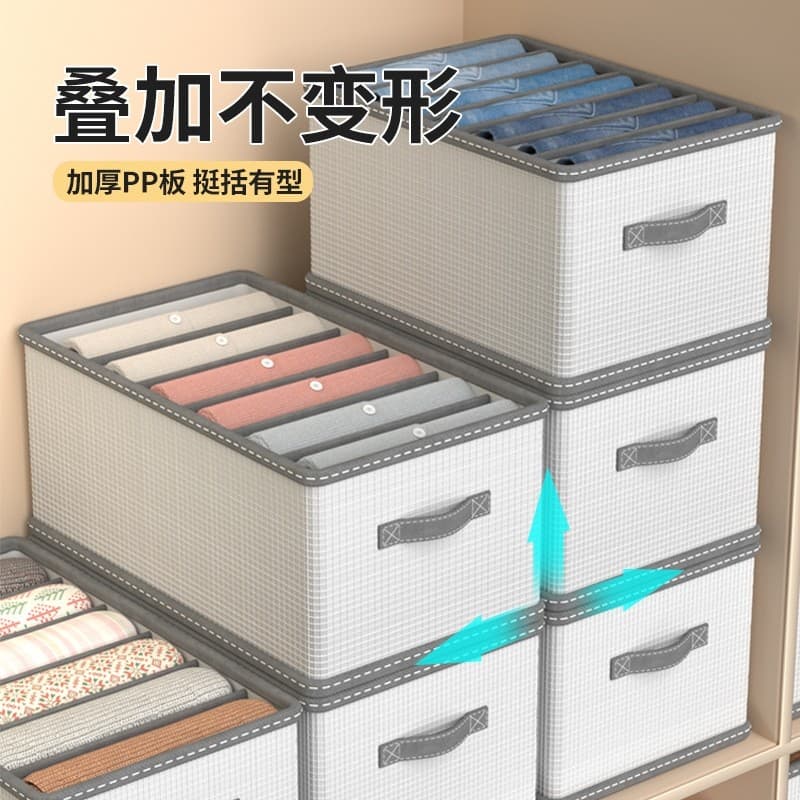 Caixa de armazenamento de roupas para quarto japonês, guarda-roupa doméstico, grande capacidade, tipo gaveta, caixa de a