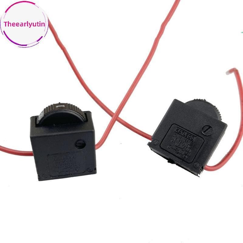 theearlyutin AC220V Interruptor Controlador De Regulação De 6 Velocidades Para Moedor Elétrico DR2-6/1FE 12A 250V De Âng