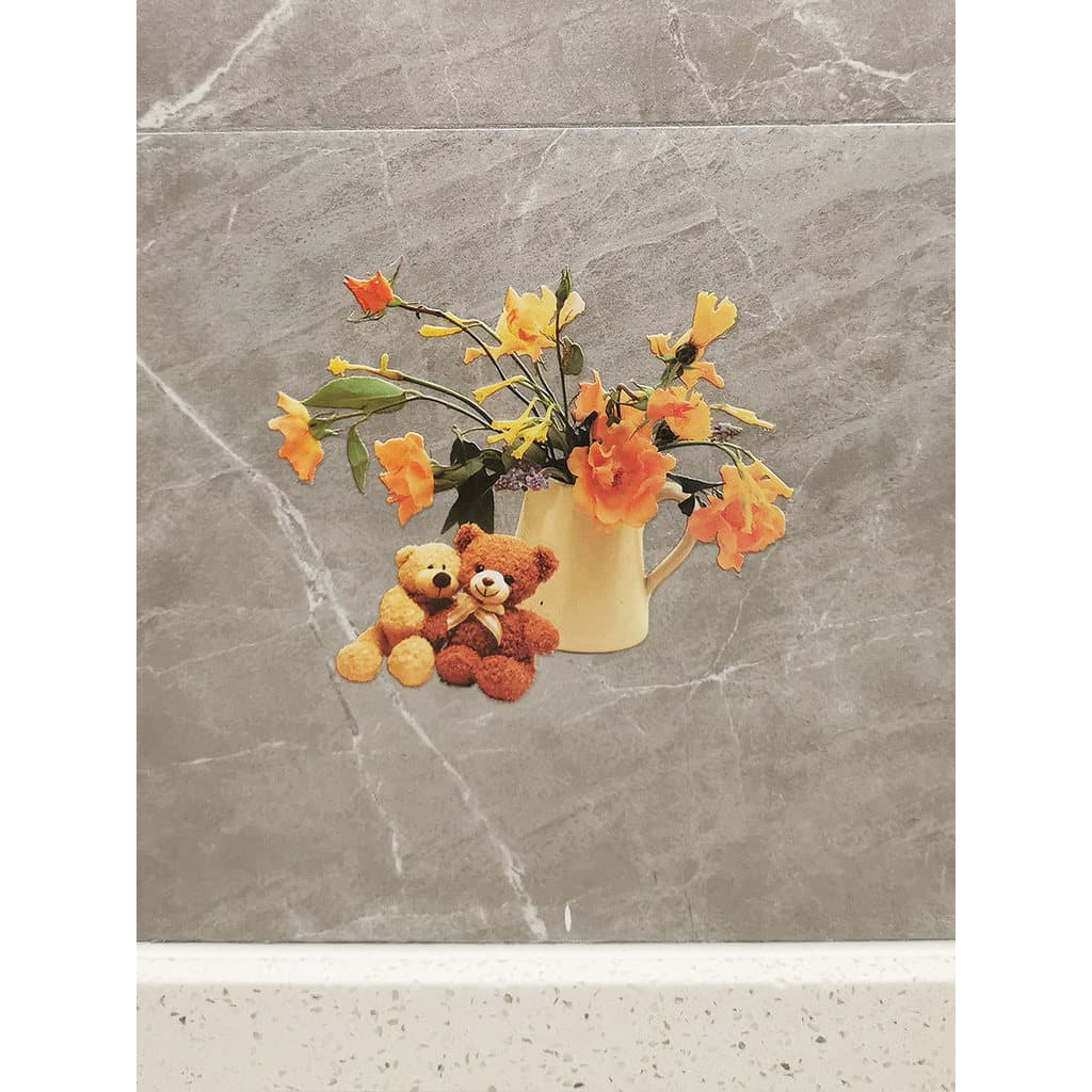 Adesivos de cerâmica bloco buraco do prego adesivos decorativos cozinha banheiro bloqueio pequeno buraco à prova dwaterp
