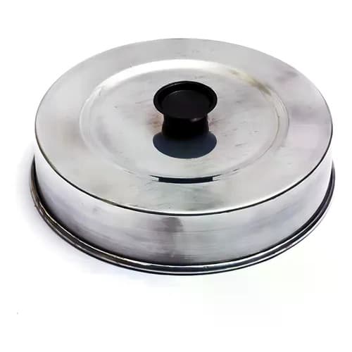 Abafador Para Hambúrguer Artesanal Para Chapa Churrasqueira 16cm