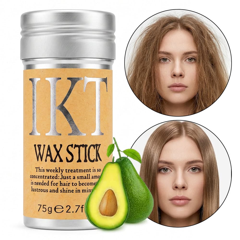 Cera de Bastão Tira Frizz IKT Wax Stick Baby Hair Cabelo 75g