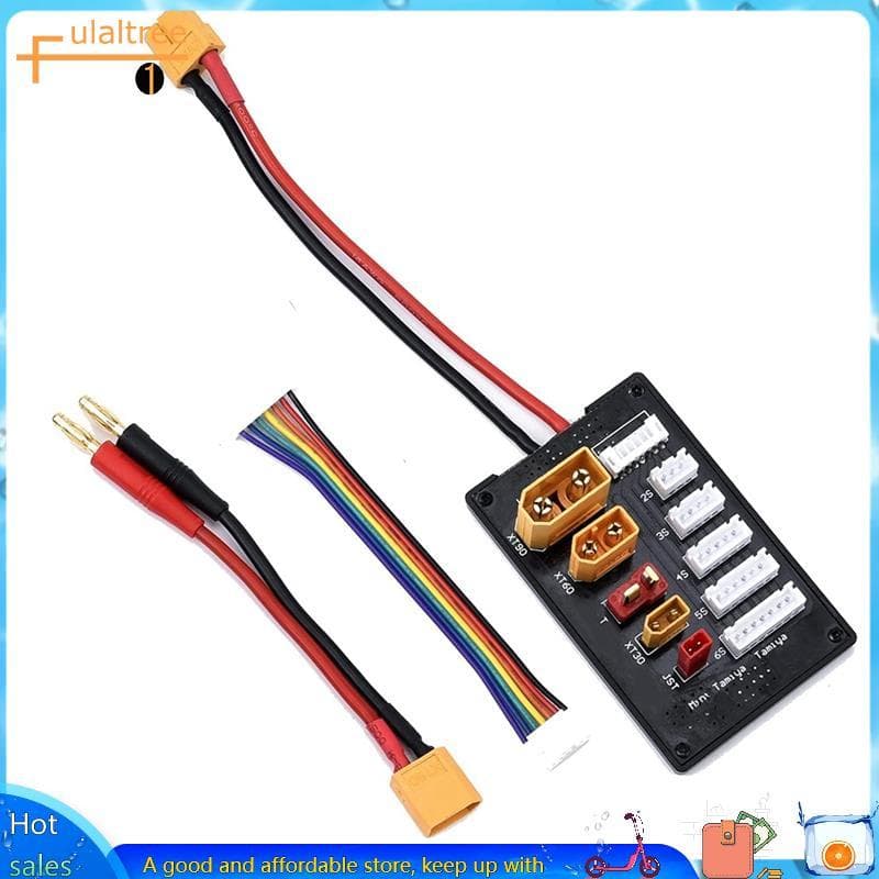 XT30 XT90 JST T Conector Lipo Bateria Placa De Carregador 2-6S Carregamento De Equilíbrio Paralelo Para B6 B6AC Lite