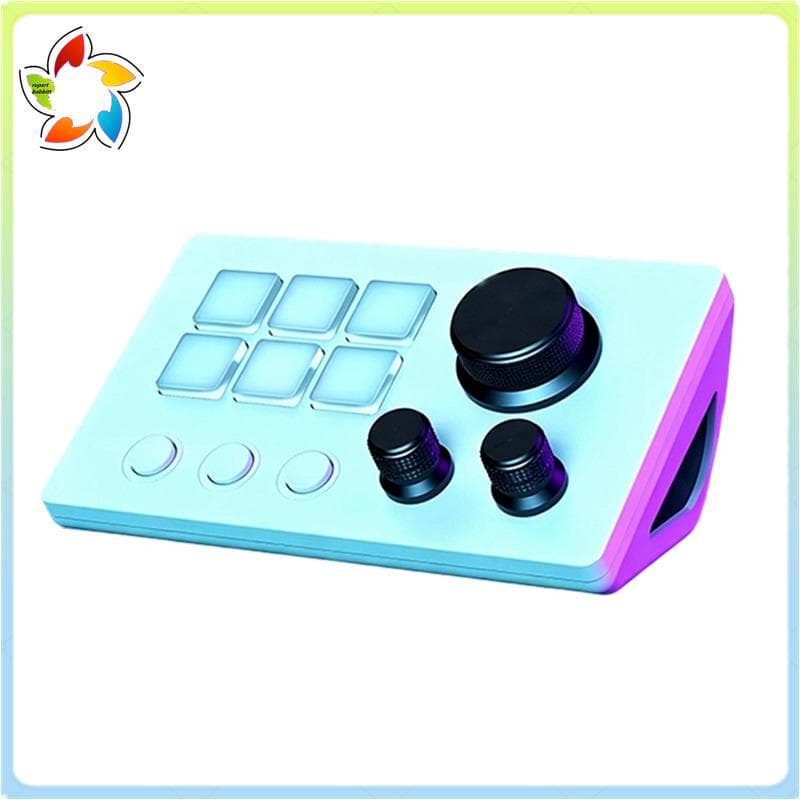 Múltiplo Cenário Programável Macro Botão Personalizado Mini Teclado Desktop Ajudante Console Painel Controlador