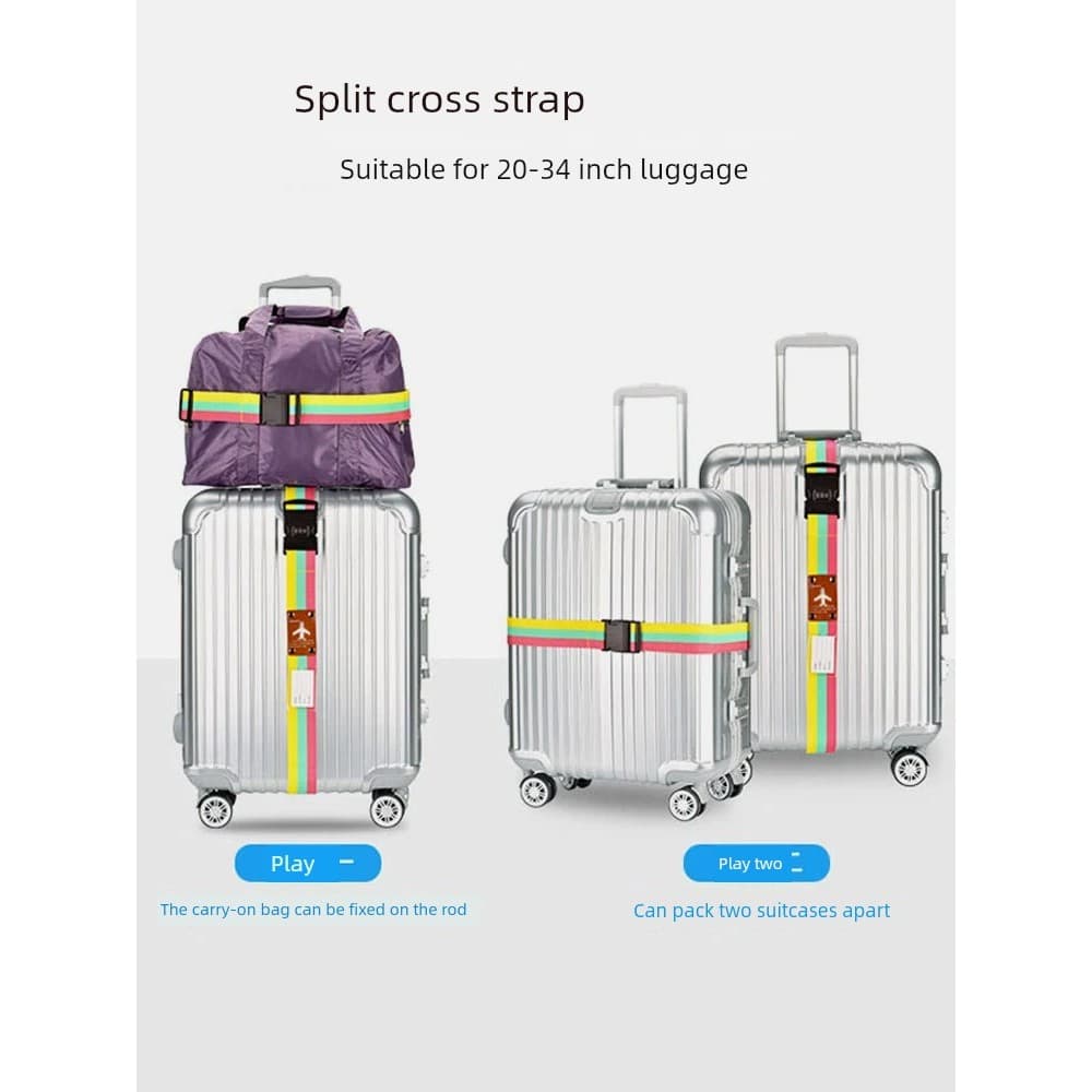 🔥 Correia para Mala 🔥 Trolley case Binding rope Luggage strap VENDA QUENTE Cinto De Embalagem Com Senha Para Mala De B