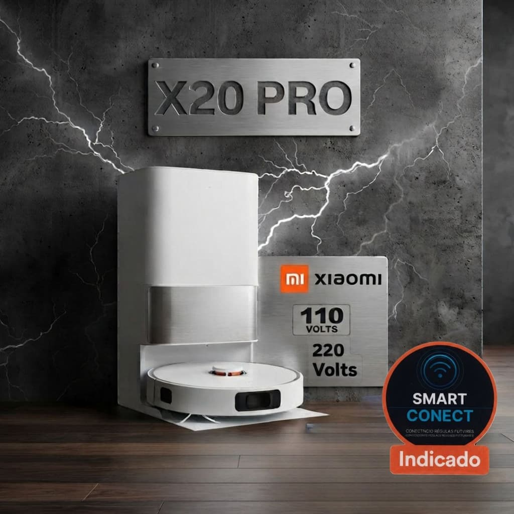 Robo Aspirador X20Pro - Varre, Aspira, Esfrega - Dock Lava e Seca - 110v/220V - Produto Novo - A Pronta Entrega Lacrado