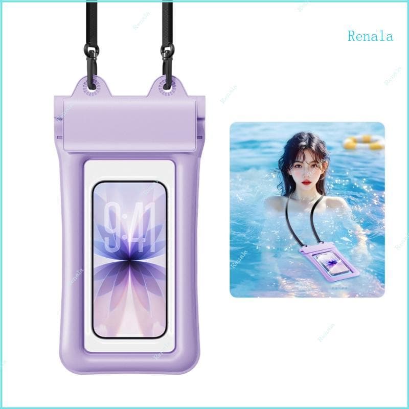 Renala IPX8 Bolsa Seca Flutuante À Prova D Para Telefone Janela Adequada Tela, Bloco Seguro E Cordão P
