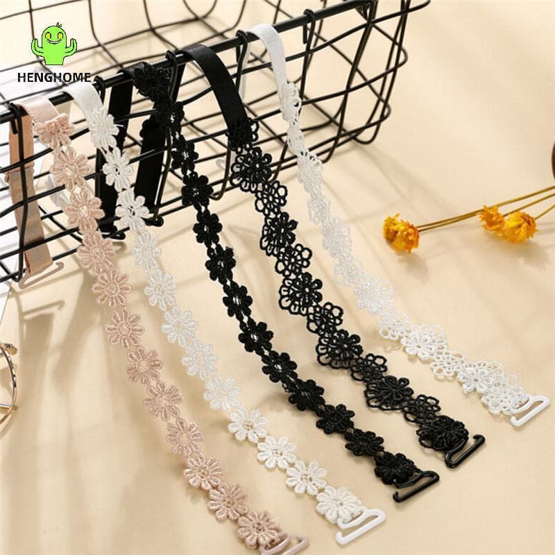 HENGHOME Mulheres Flor Sutiã Alça Adaptador Conversor Vestido Ajustável Acessórios De Roupa Interior Novo
