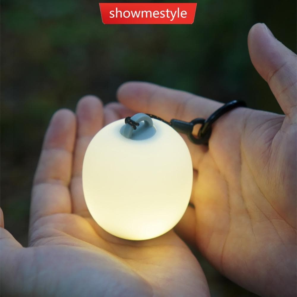 SMS Flutuante Brilho Grânulo LED Luz De Acampamento Espremer Alívio Do Estresse Sensor Toque Atmosfera Ao Ar Livre Portá