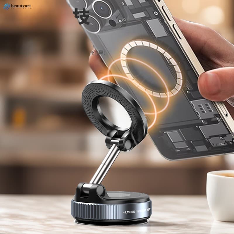 Suporte Para Telefone Com Sucção A Vácuo-Ajustável Telefones Celulares