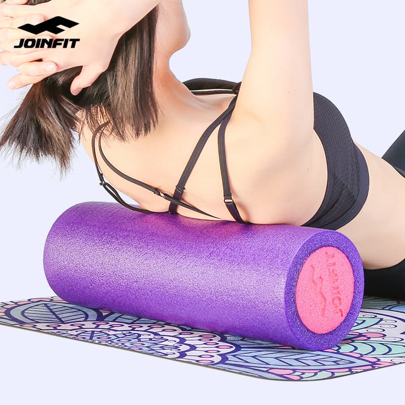 Joinfit rolo de espuma feminino rolo de relaxamento muscular masculino iniciante Fitness massagem Yoga coluna rolo