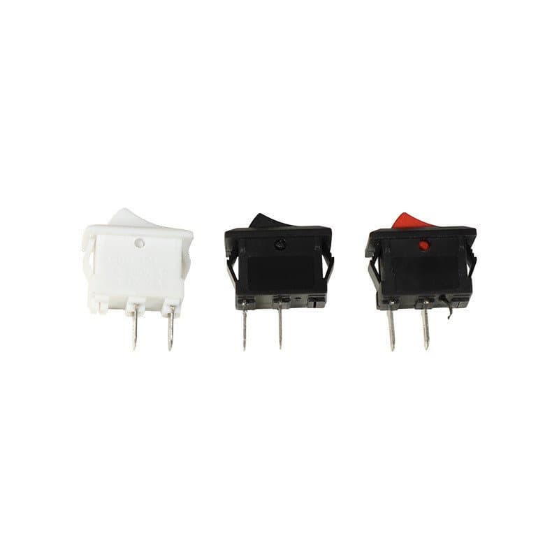 Interruptor basculante Xiechang KCD11-101, interruptor para ventilador pequeno 10*15, interruptor para aparelhos pequeno