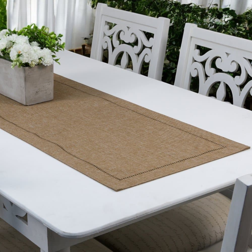 Trilho de Mesa/Caminho de Mesa com Ponto Palito 40cm x 1,80m Glamour