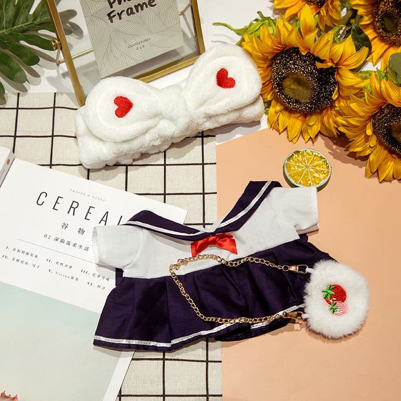 Adequado para Roupas de Pato Amarelo de 30cm, Roupas de Pelúcia, Boneca de Pelúcia, Acessórios para Bonecas para Meninas