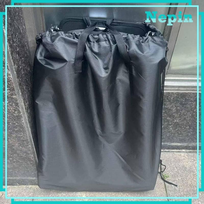[Nepin] Carrinho Bolsa Para Avião Alça Portátil Armazenamento De Capa De Bebê À Prova D'água Porta Com Cordão De Viagem
