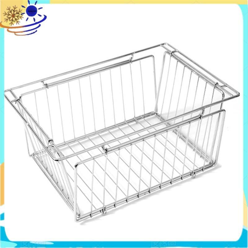 [Le's Shop] Cesta De Drenagem Dobrável Multifuncional 10L , Mesa De Acampamento De Aço Inoxidável , Acessório Para Armaz