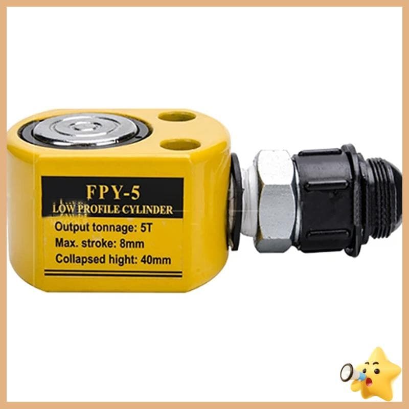 5T Para Macaco De Elevação Hidráulica Ultrafino , Equipamento Compacto , Cilindro De Óleo De Hidrocilíndrico-montague