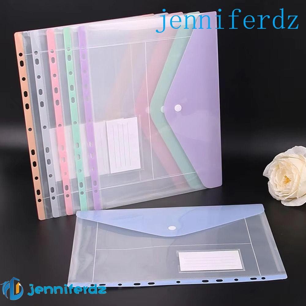 Bolsa De Arquivo De Folhas Soltas AJENNIFER , Bolsos Transparentes Para Pasta Organizadora De Arquivos , Documentos Com
