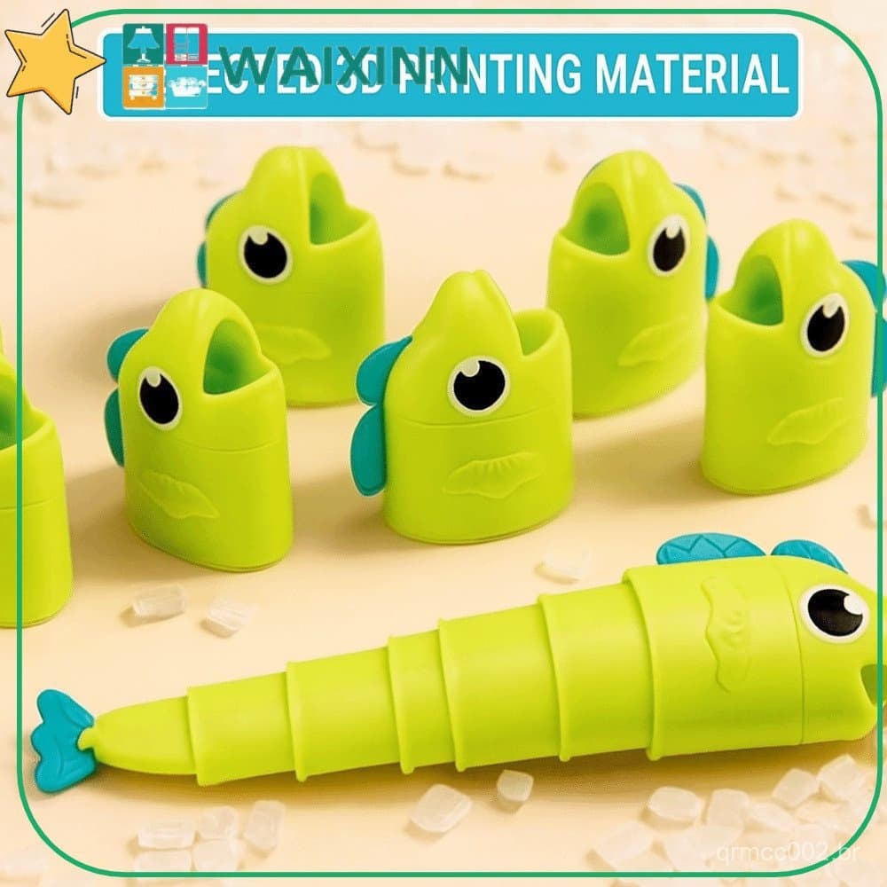 Conjunto De Jogos De Pesca Educacional WAIXINN , Brinquedo De Peixe Retrátil Interativo Para Pais E Filhos De Desenvolvi