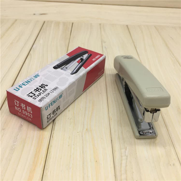 Yunfeng 9903 Grampeador Grampeador Papelaria Empresarial 10#订书机10号骑马针办公文具