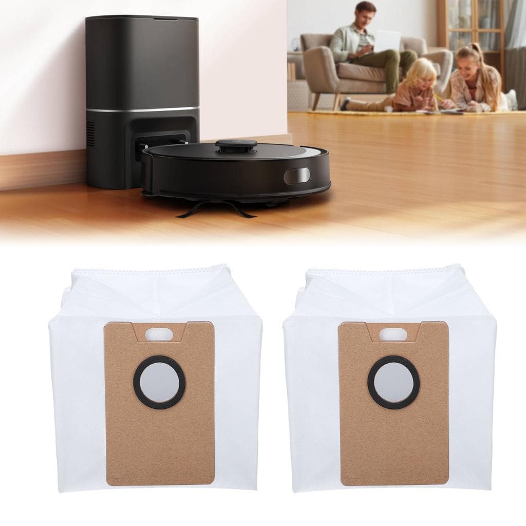 16 PCS Sacos de pó adequados para RV20 Max Plus robô aspirador de pó com capacidade de 3L para serviço pesado