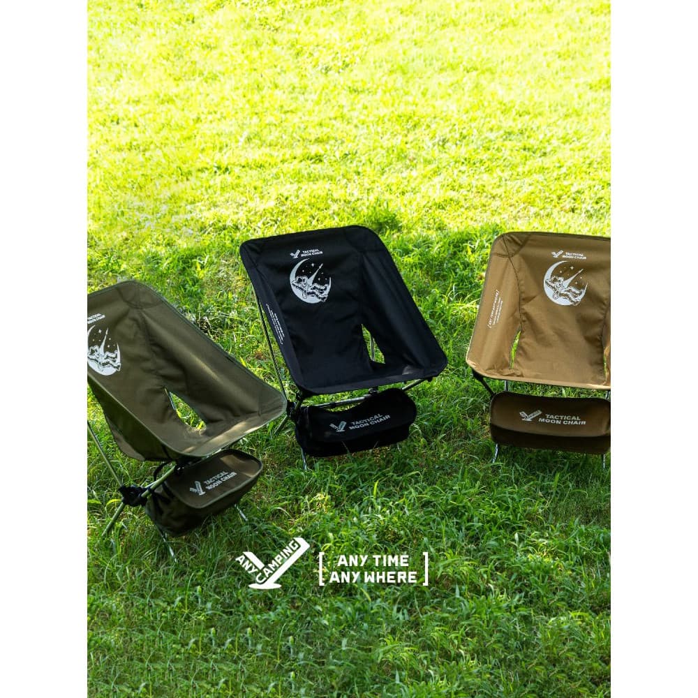 [Boundless Camping] Moon Chair Cadeira dobrável de alumínio Cadeira de pesca portátil ao ar livre Piquenique Praia Cadei