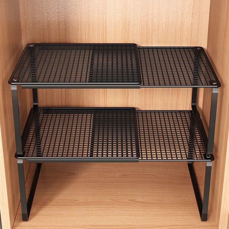 Divisória em camadas para guarda-roupa, divisória para armário retrátil, prateleira para quarto, sapato, armazenamento,