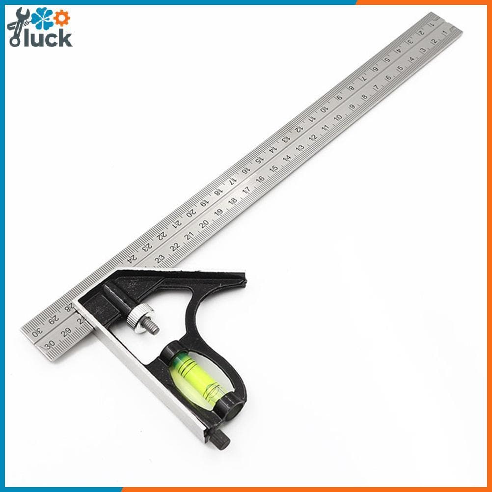 LTBR 12 " Ferramentas De Medição De Alumínio Quadradas De Aço Inoxidável Para Nível De Bolha ~