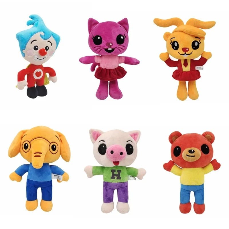 2025Plim Palhaço Brinquedo De Pelúcia Boneca Kawaii Dos Desenhos Animados Anime Brinquedos Macio Presente Aniversário Pa