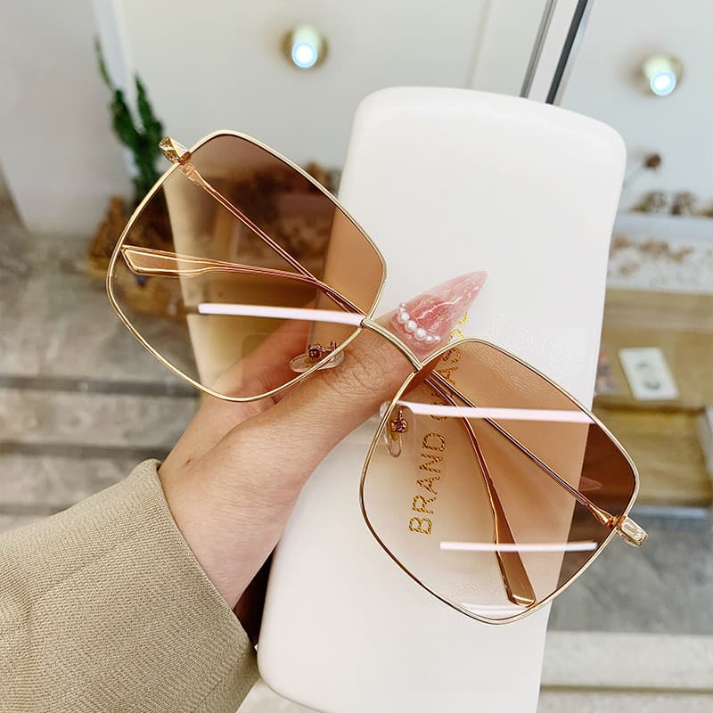 oculos de sol óculos de sol feminino com proteção uv óculos feminino de sol óculos de sol quadrado feminino Armação de M