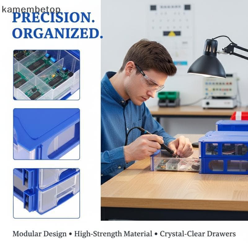 Caixas De Armazenamento De Plástico , Organizador De Hardware Com Peças Para Parafusos , Porcas , Acessórios , Caixa Pro