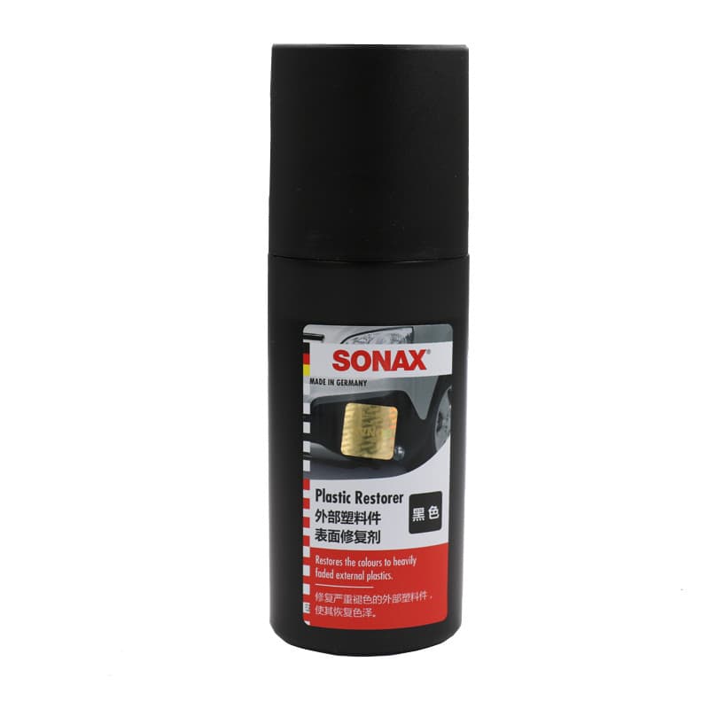 Alemão importado SONAX carro Exterior preto peças de plástico agente de reparo vitrificação cera revestimento agente red
