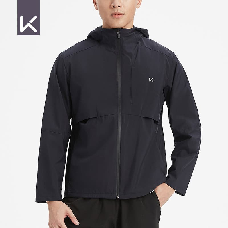 Mantenha novo estilo jaqueta masculina à prova dwaterproof água jaqueta esportiva correndo treinamento jaqueta com capuz