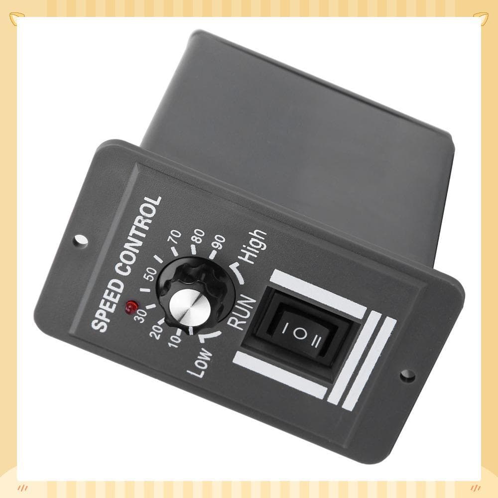 Controlador De Velocidade Do Motor De Escova DC  , Regulador Elétrico De Entrada DC12-60V