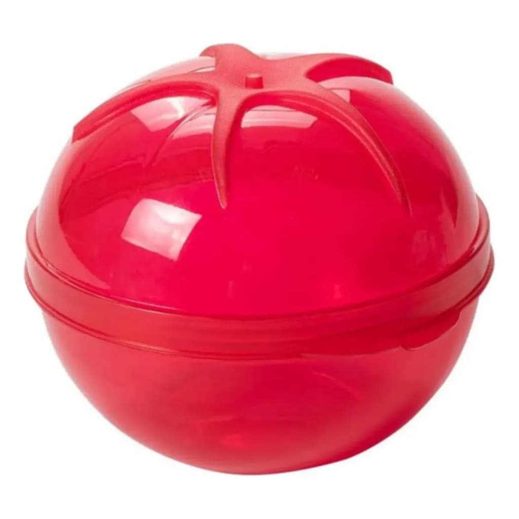 Porta Guarda Metade Tomate Plasutil Vermelho